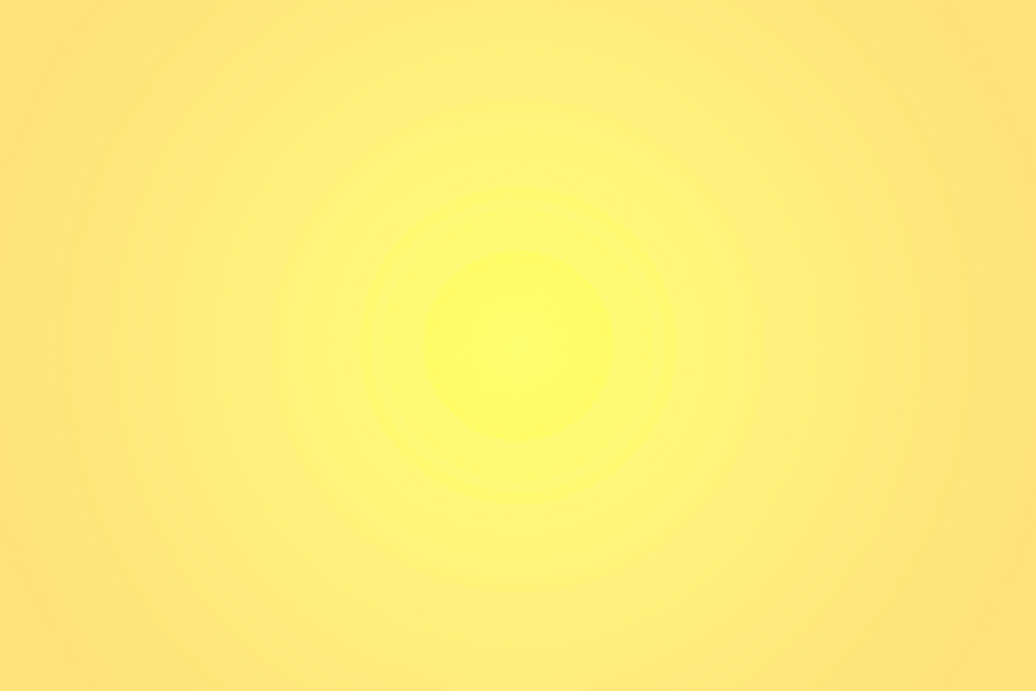 Yellow gradient background.